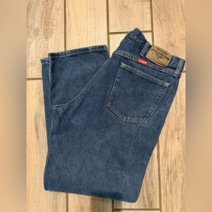 Wrangler Relaxed Fit Men’s Blue Jeans 36/30